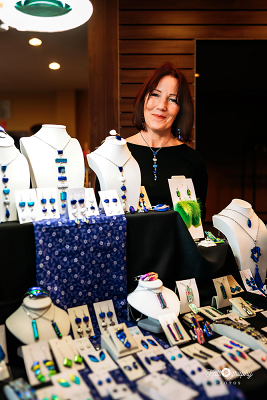 Magasházi Julianna a La Dolce Vita Fashion Show pop-up store-jában